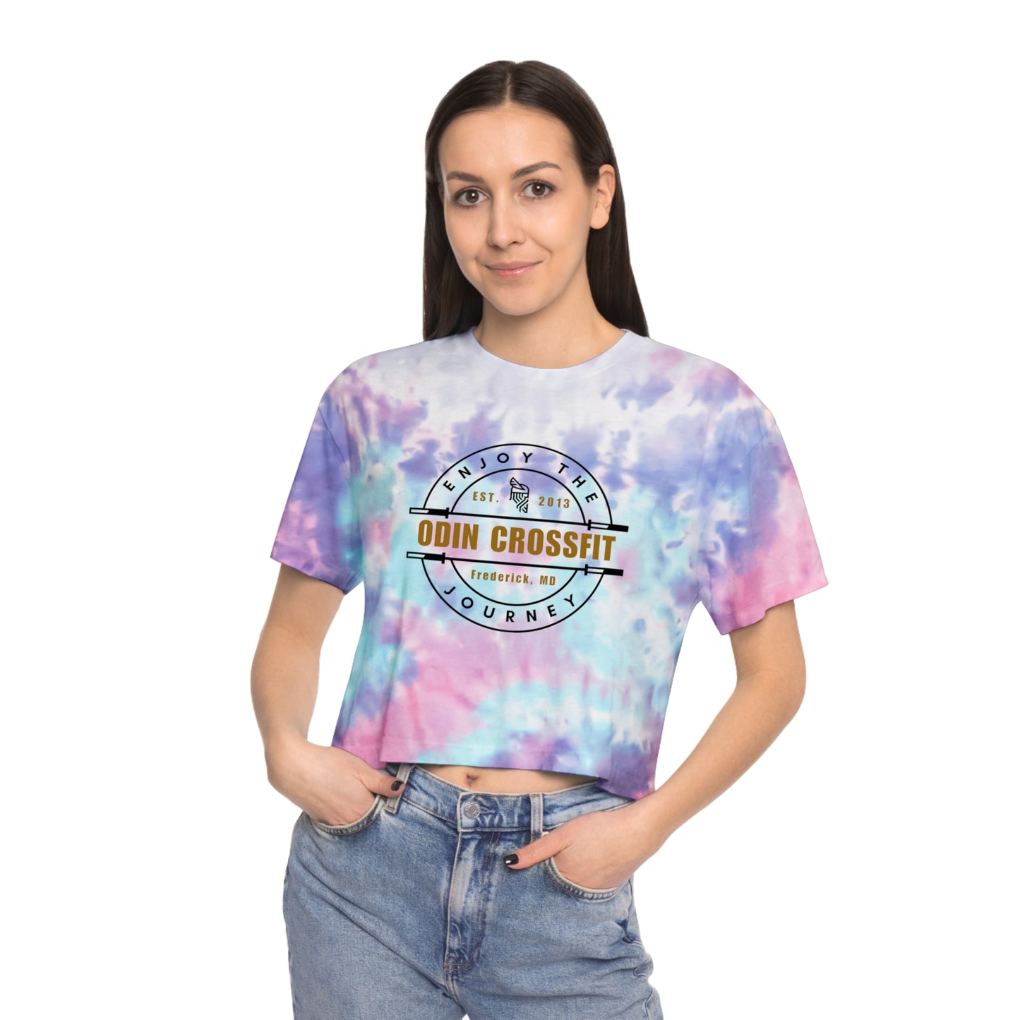 Enjoy the Journey 2024 Tie-Dye Crop