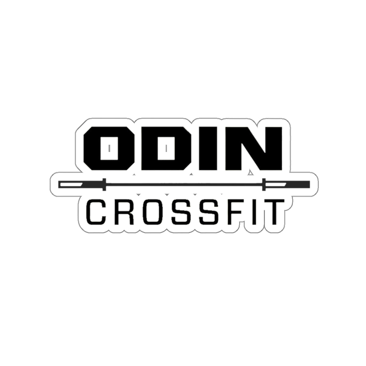 Sticker ODIN Barbell